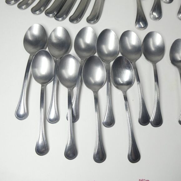 Pfaltzgraff Sturbridge Stainless Flatware Lot 44pcs - Picture 6 of 10